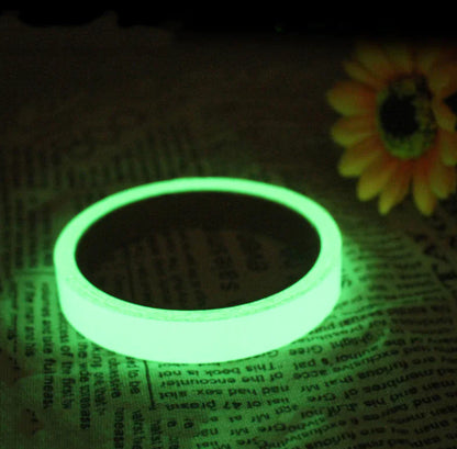 Self Adhesive Glow In The Dark Fluorescent Tape