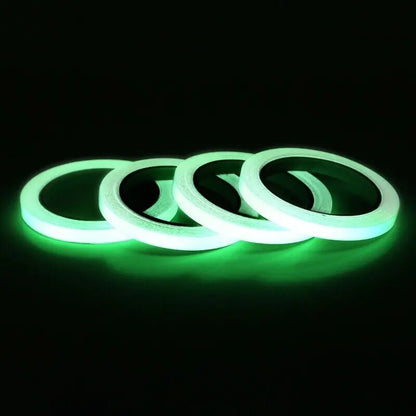 Self Adhesive Glow In The Dark Fluorescent Tape