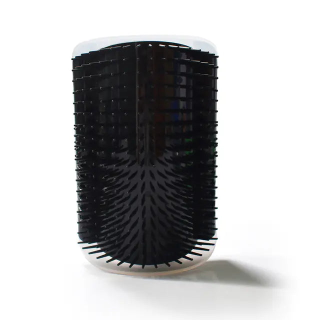 Cat Self Groomer Corner Wall Comb with Catnip