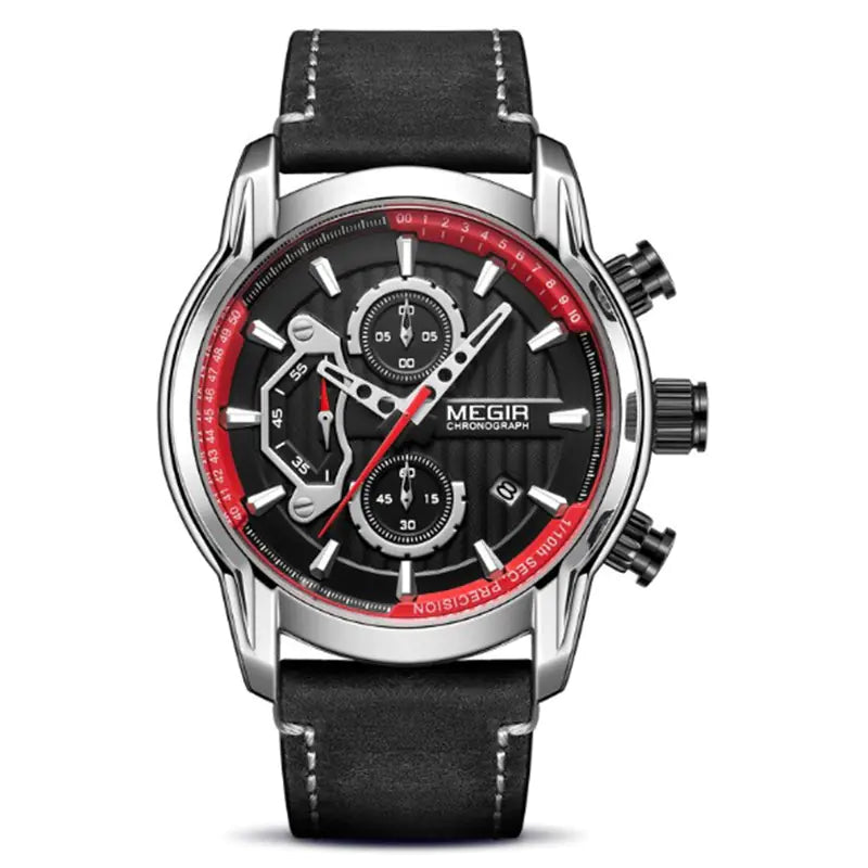 Multifunction Chronograph Quartz Men's Sports Watch