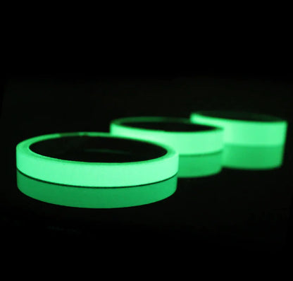 Self Adhesive Glow In The Dark Fluorescent Tape