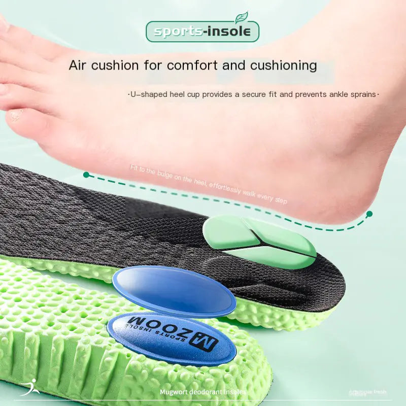 Zoom Cushion Basketball Insoles for Men and Women
